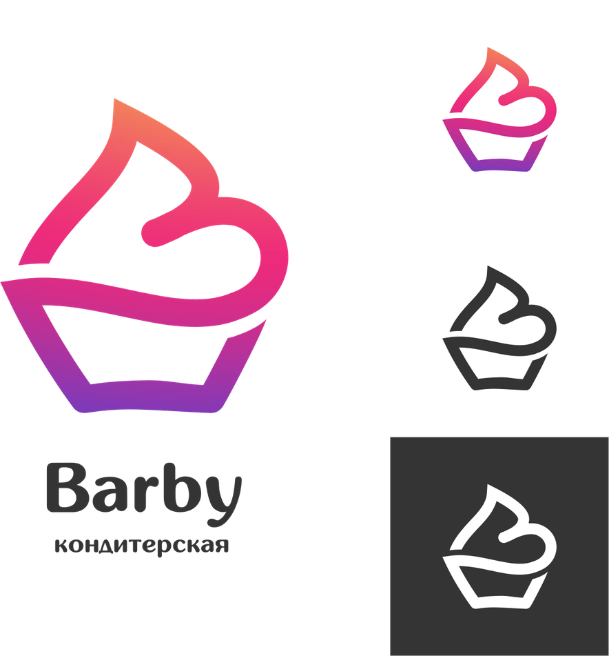 Логотип Барби
