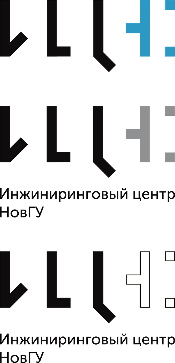 Варианты логотипа ИЦН