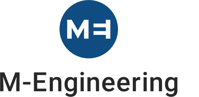 Новый логотип M-Engineering с дескриптором снизу